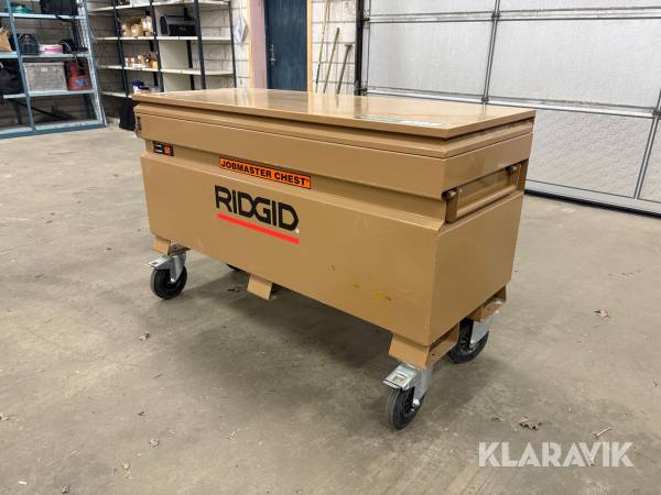 Opbevaring/værktøjs kasse Rigid 60R med lås og nøgle