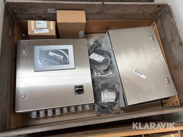 Lot - styringer til batch cooker og trykluft - 2 styk