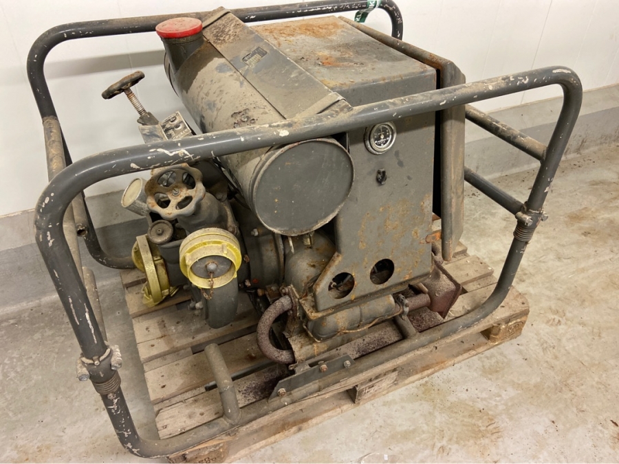 Pumpe med VW bobbel motor