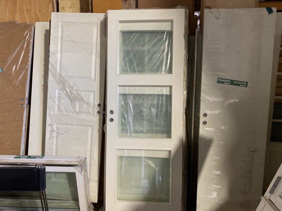 Indvendig dør uden karm