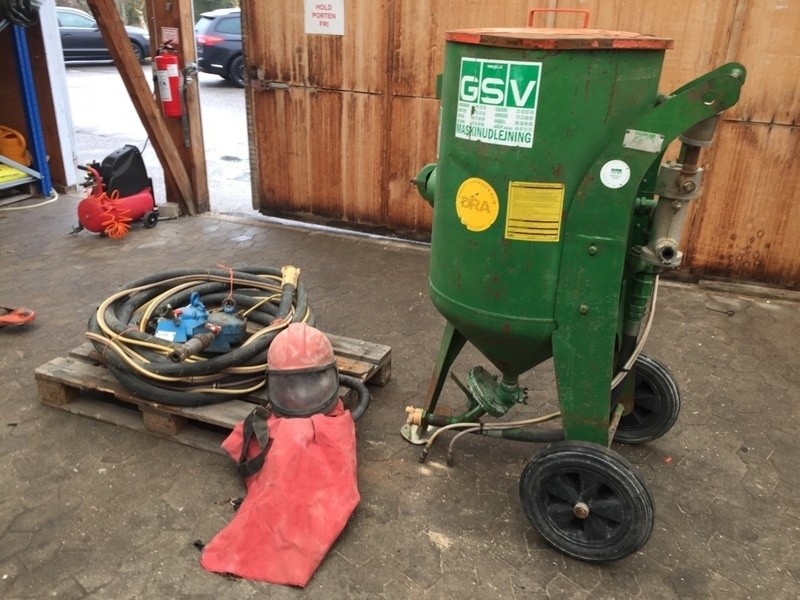 Sandblæsningsudstyr