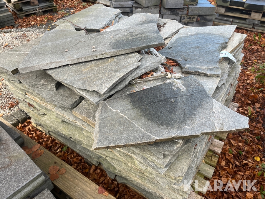 Granit flager/belægning 3 paller
