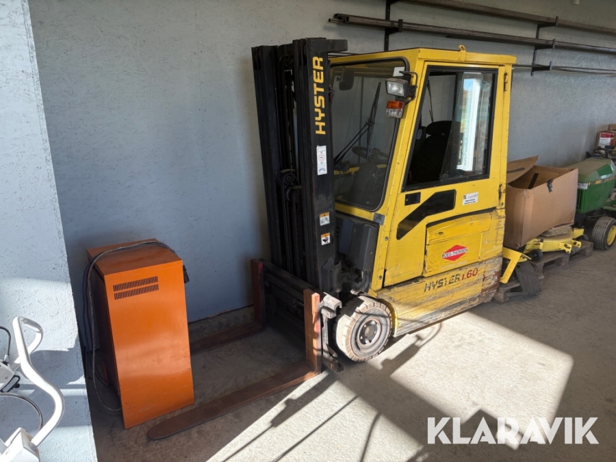 Elektrisk Gaffeltruck Hyster J1,60XMT