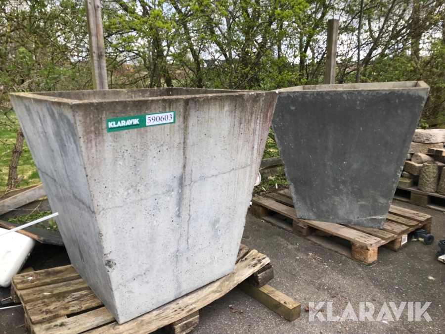 Beton krukker 100x100x100