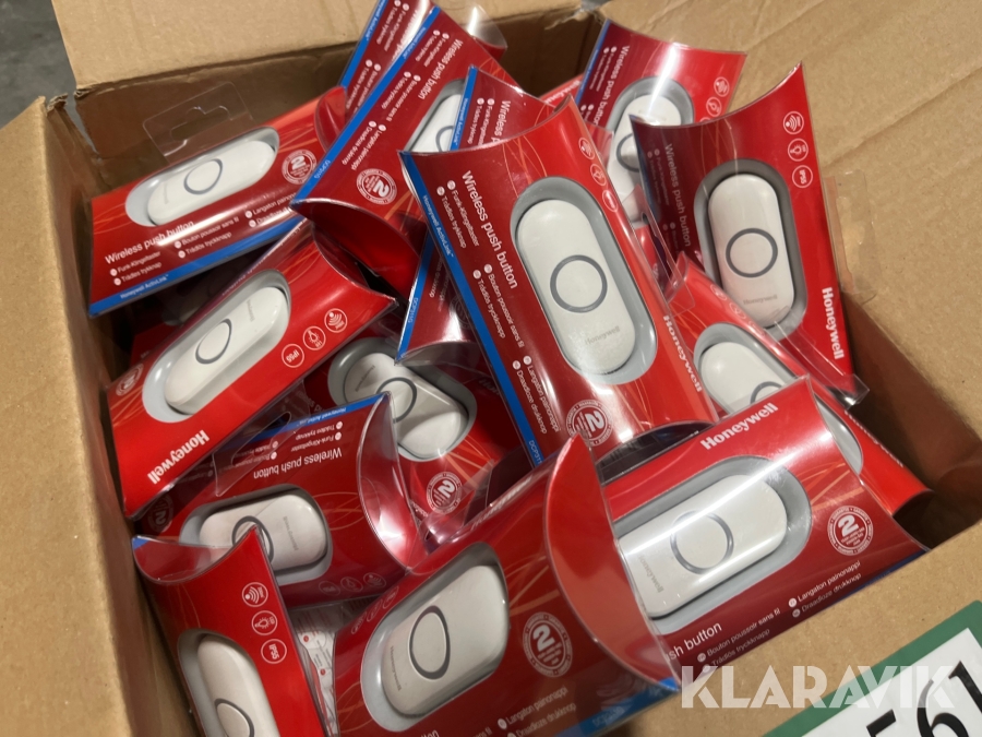 Trykknapper til ringeklokke Honeywell DCO311G, 50 Styk