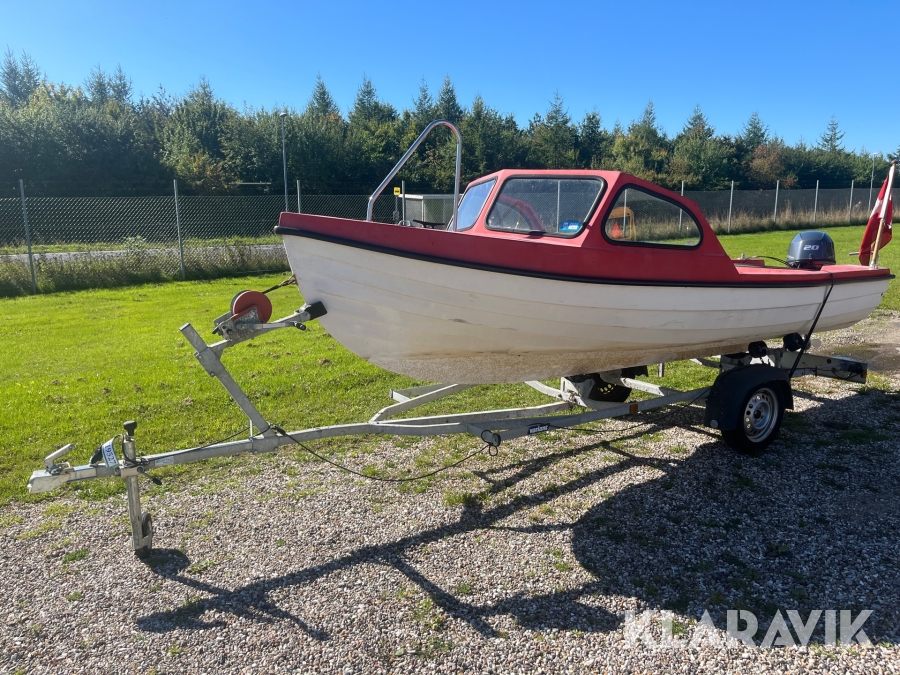 Bådsæt Nordek / Yamaha 15”/20HK med trailer