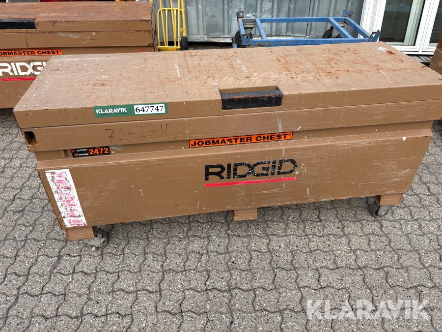 Værktøjskasse Ridgid JobMaster Chest 2472