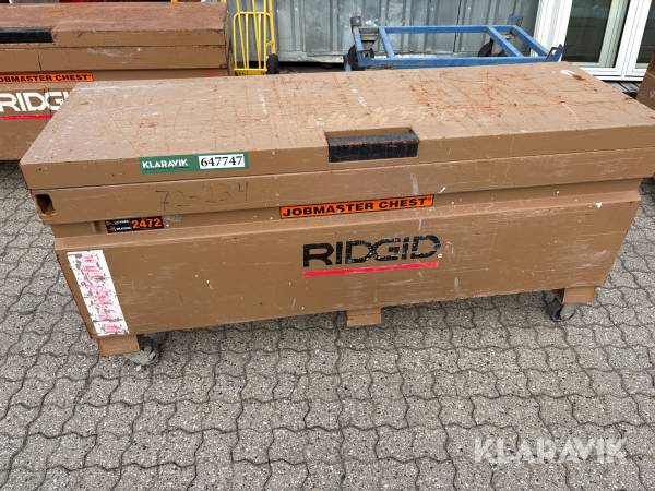 Værktøjskasse Ridgid JobMaster Chest 2472