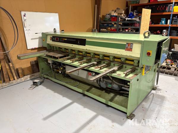 Maskinsaks/pladeklipper