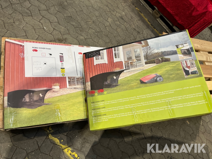 Hus til Robert 2 styk TROLLA CURVE 10081 550-750 mm