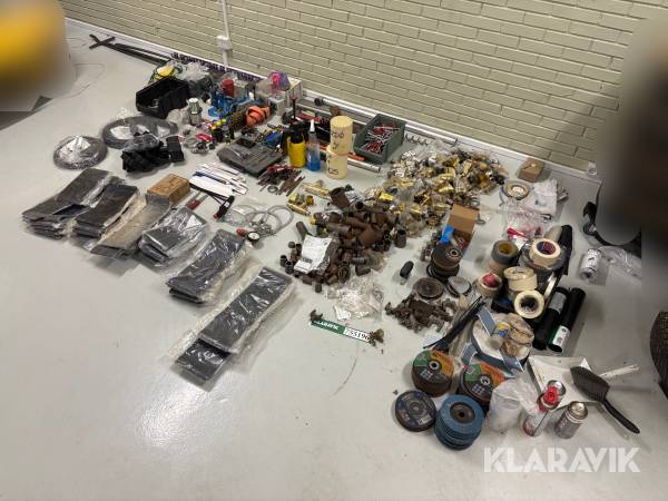 Svejseudstyr, fittings & diverse materiel