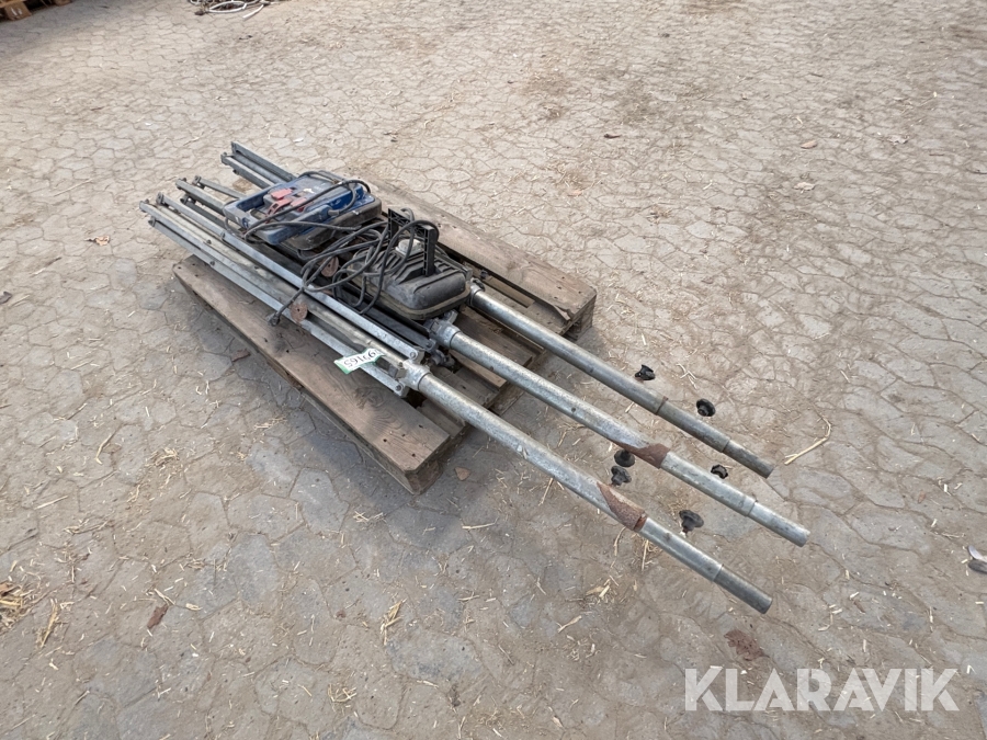 Lampestativer 3 styk