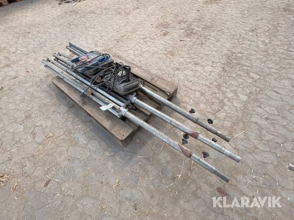 Lampestativer 3 styk