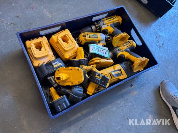 Skruemaskiner DeWalt blandet kasse