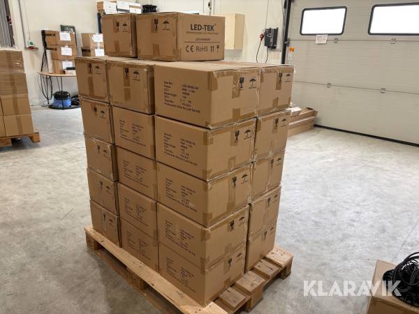 Lagerlamper/pendler LED-Tek LED-592B2-80 - 33 styk
