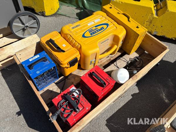 Håndværktøj og varmeblæsere - 1 palle