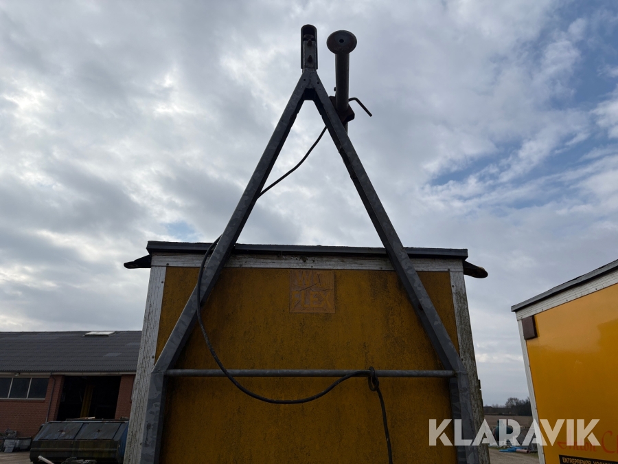 Toilet- og badeskur Scanvogn Wc flex