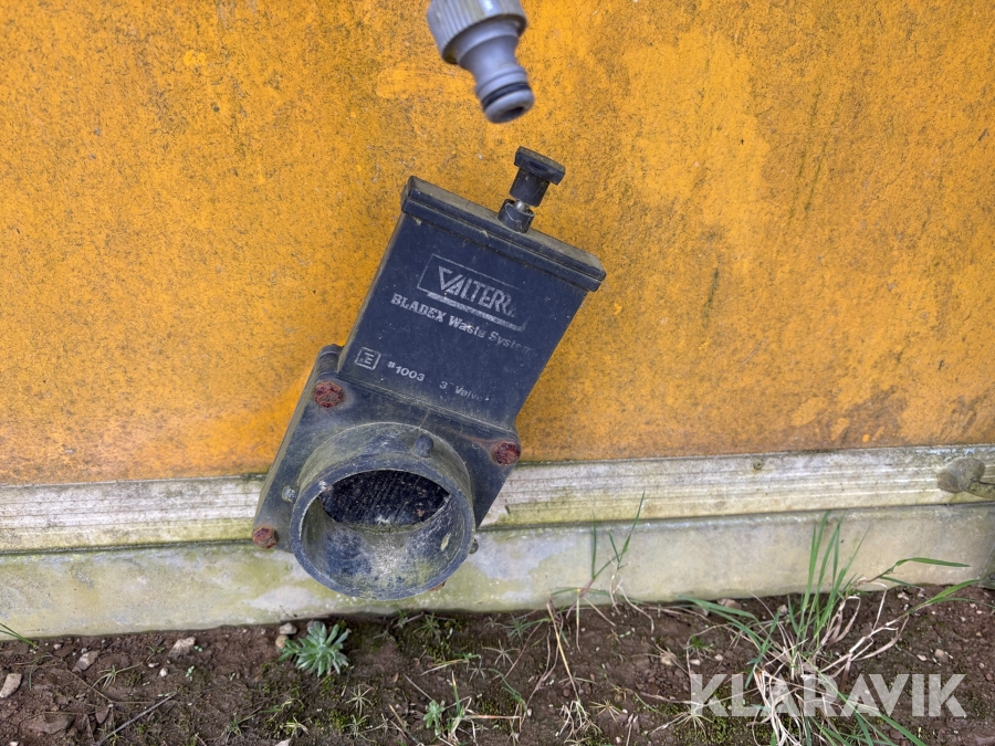 Toilet- og badeskur Scanvogn Wc flex