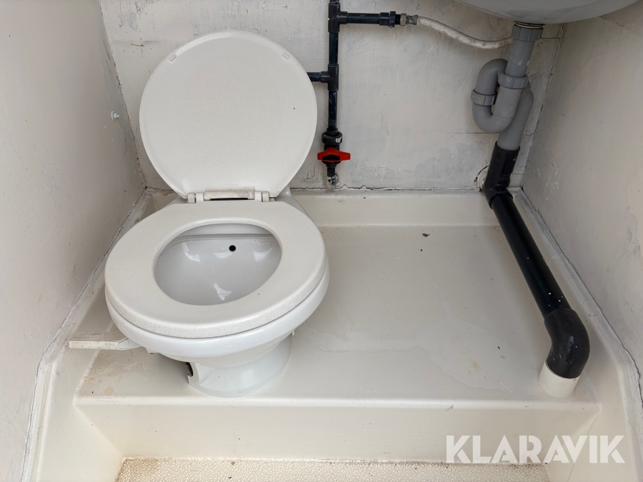 Toilet- og badeskur Scanvogn Wc flex