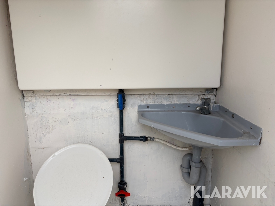 Toilet- og badeskur Scanvogn Wc flex