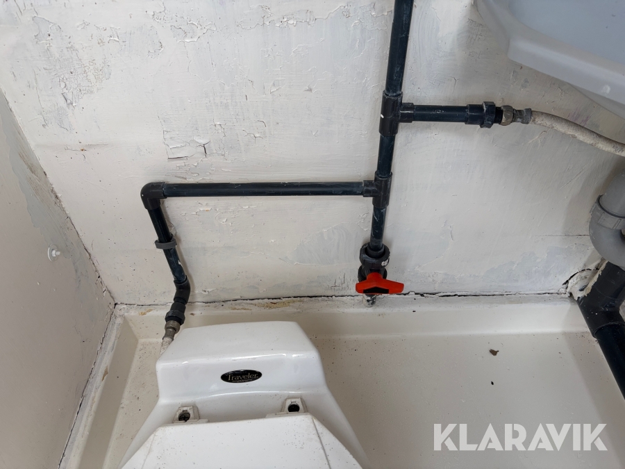 Toilet- og badeskur Scanvogn Wc flex