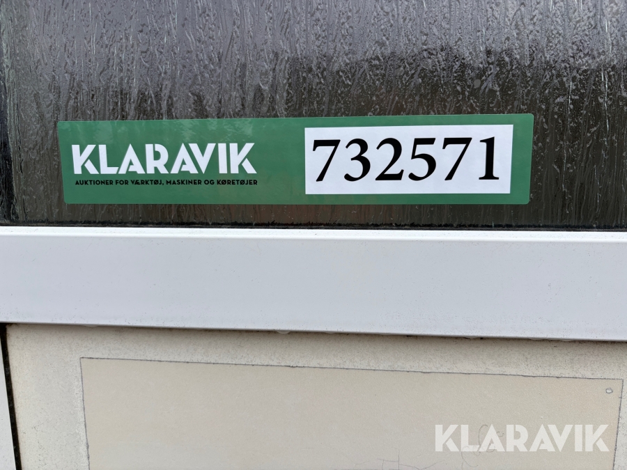 Toilet- og badeskur Scanvogn Wc flex