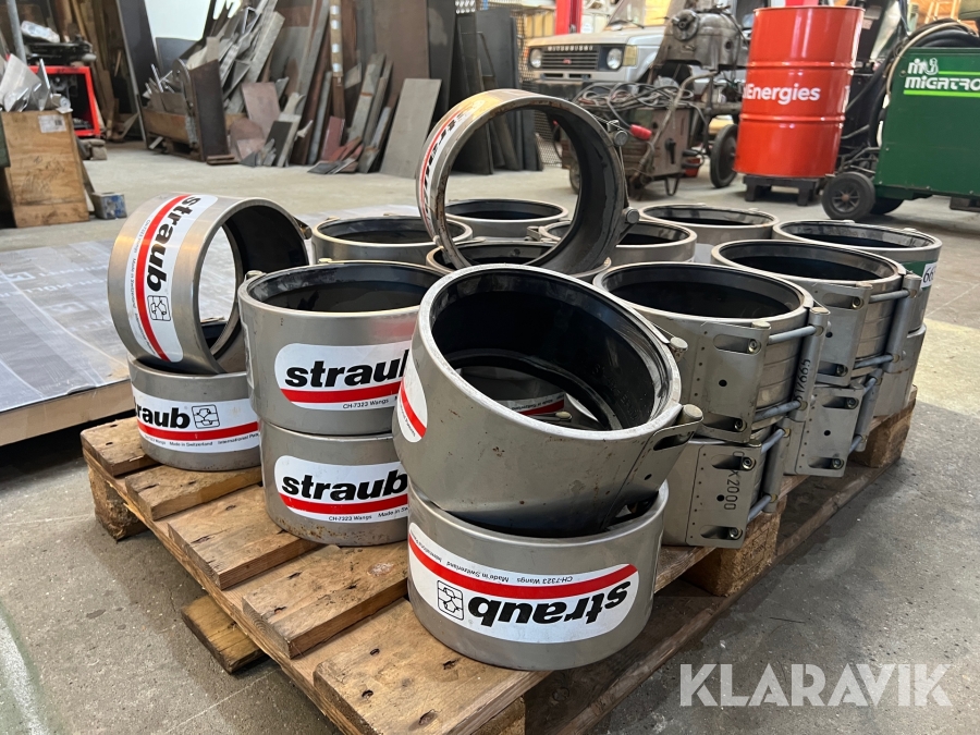 Rør koblinger Straub-flex  24 styk