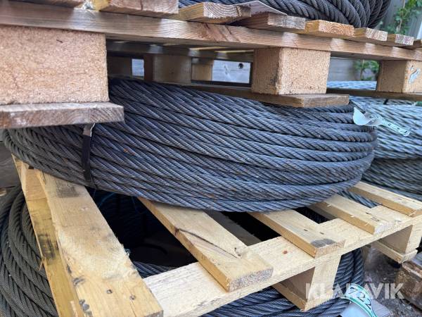 Stålwire Randers reb 6x36 - 1 bundt  af 249m, 20mm