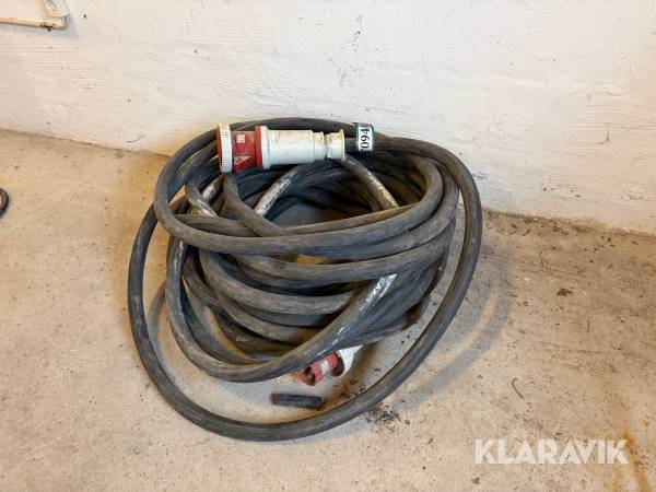 Forlængerkabel 125A Walther 400V