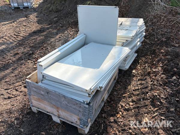 Gavle 30 styk, Hylder 100 styk