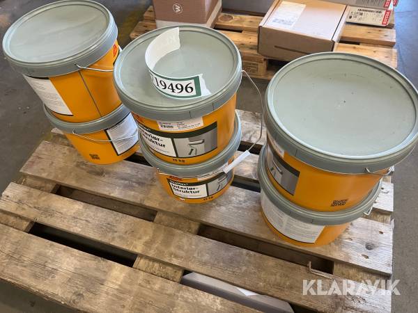 Strukturmaling Sika Fin 6 spande