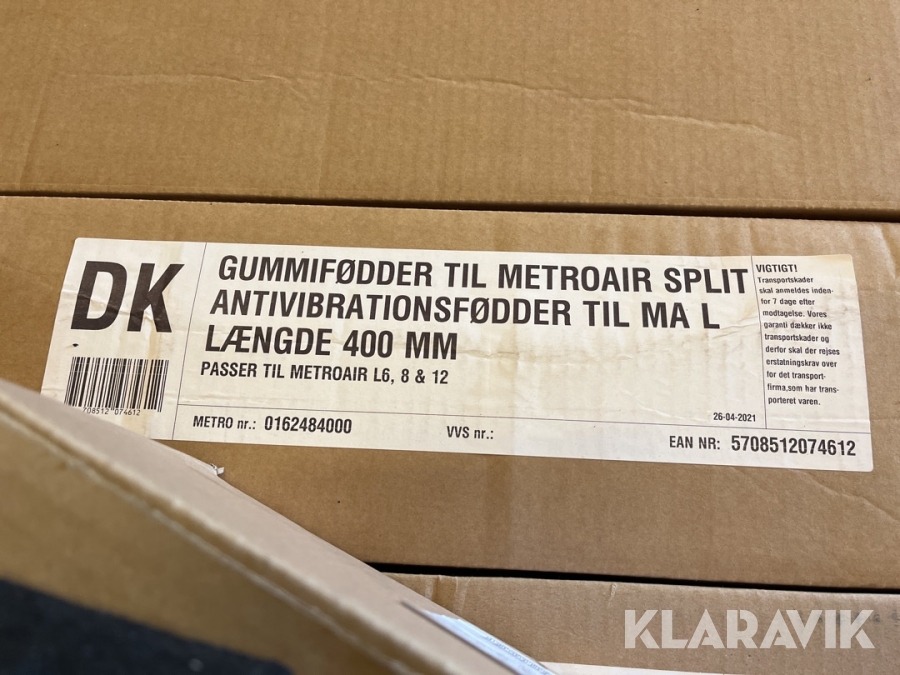 Klaravik Auktioner | Gummifødder