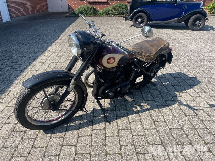 Veteran motorcykel BSA M 21