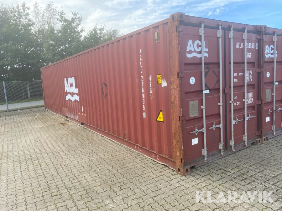 40 fods skibscontainer