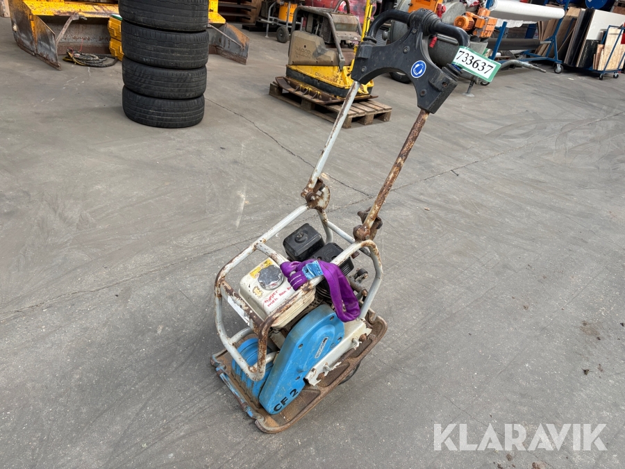 Pladevibrator Weber Mf CF 2 HD - 83 kg.