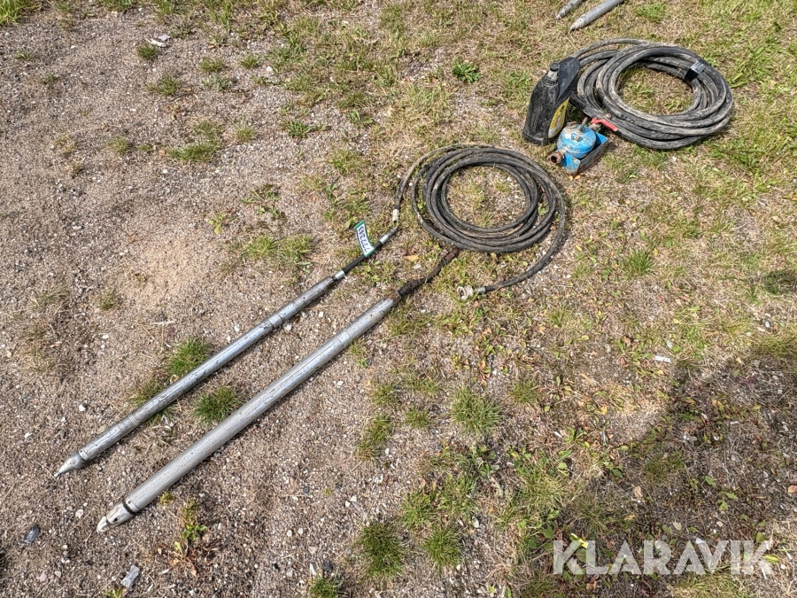 Jordraketter med slanger Grundomat Ø45/55 G model - 2 styk
