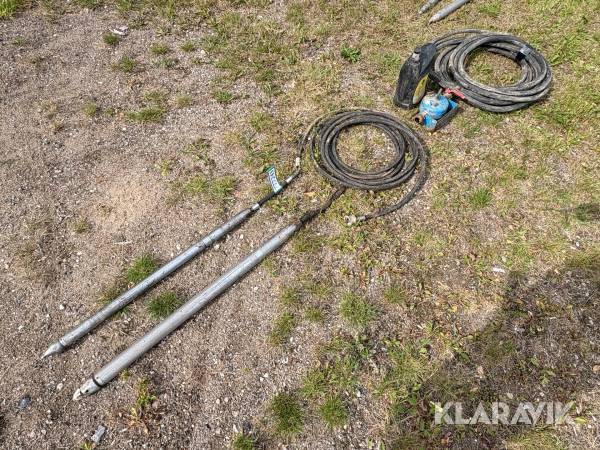 Jordraketter med slanger Grundomat Ø45/55 G model - 2 styk