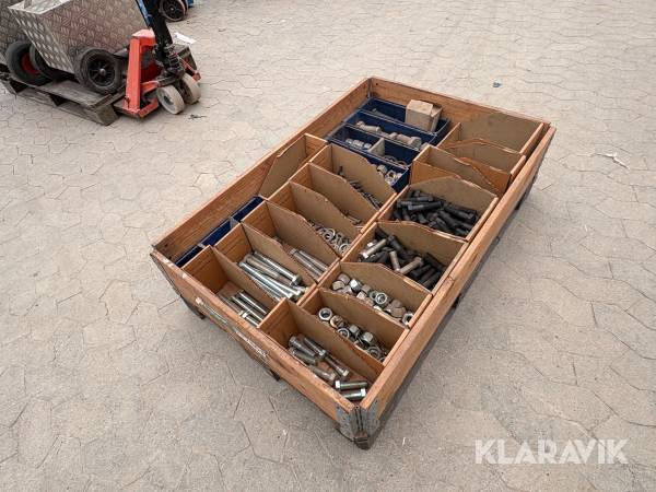 Bolte og møtrikker assorteret
