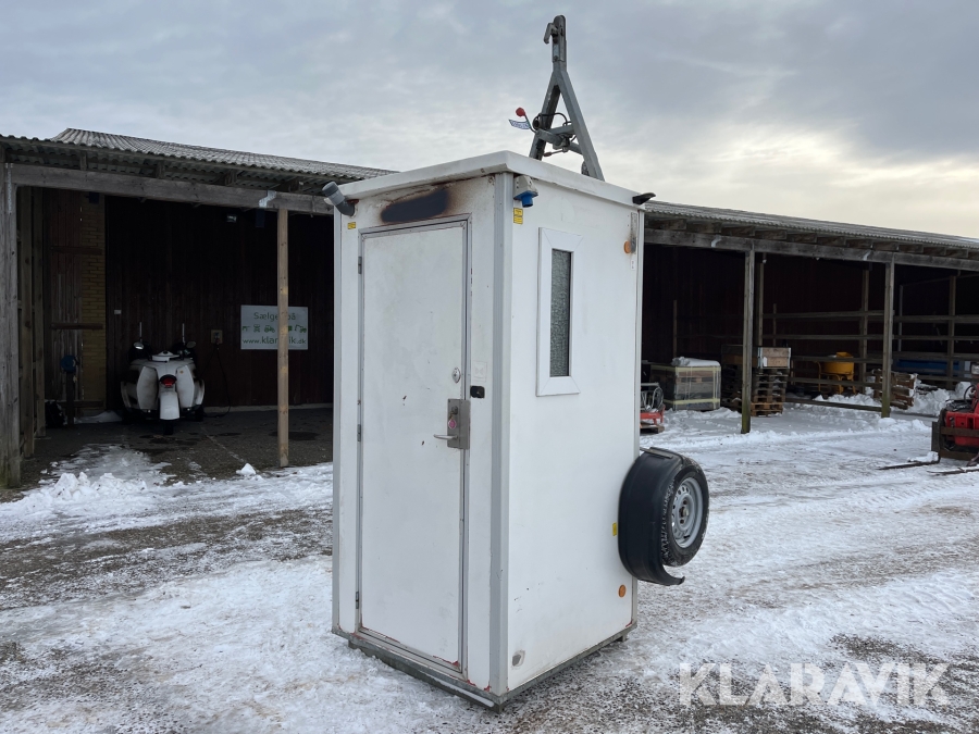 Toiletvogn med tank Scanvogn 500kg
