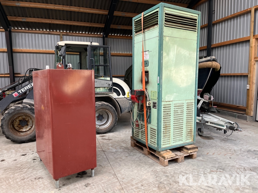 Kalorifere fyr Dantherm Ka80/130 med tank