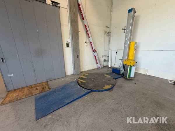 Fuldautomatisk strækfilmspakker / pallewrapper FROMM FS 401
