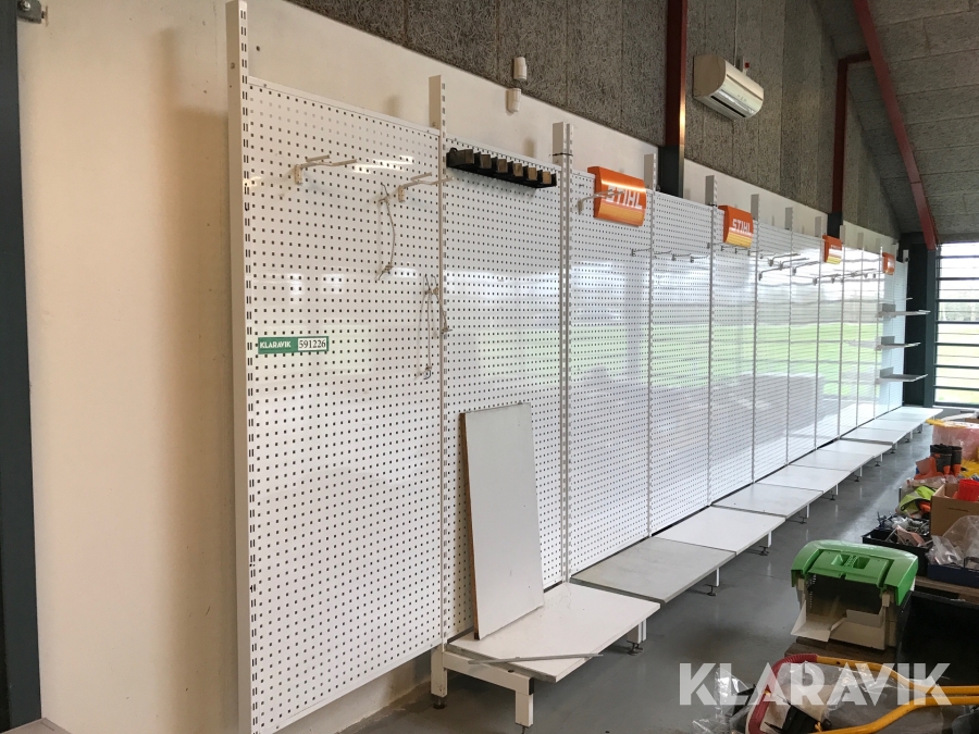Butiksinventar 10000x2400x600