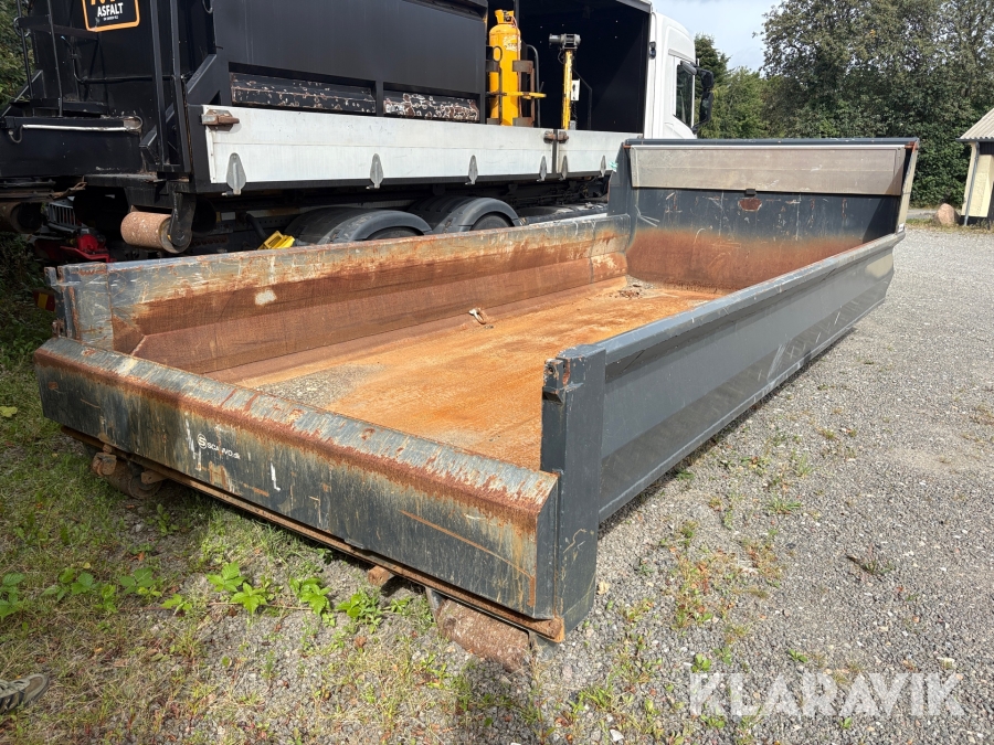 Kroghejscontainer Scanvo SH5810 med hydraulisk klap