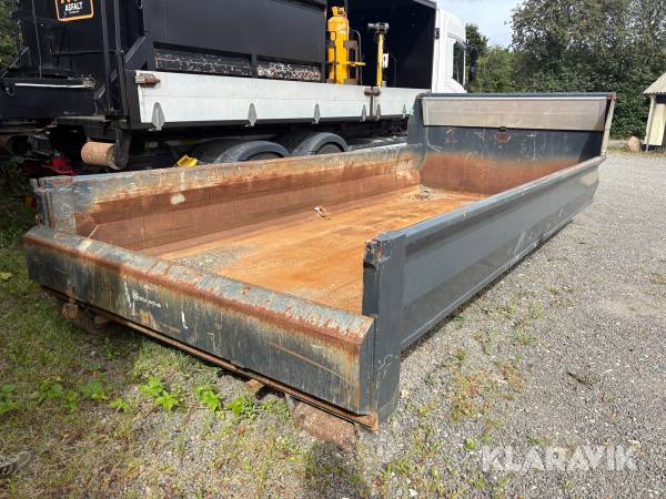 Kroghejscontainer Scanvo SH5810 med hydraulisk klap
