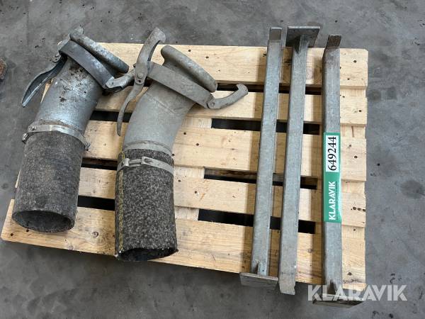 Koblinger til Samson gyllevogn og pumpeslange