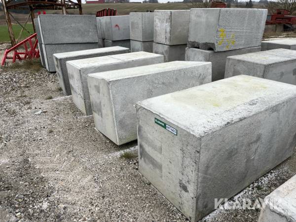 Betonblokke - topblokke 20 styk
