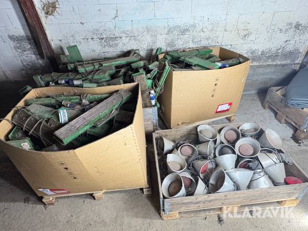 Varmelamper 4 paller assorteret
