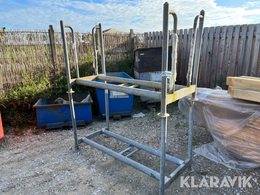 Galvaniseret 2 stk 160x70cm