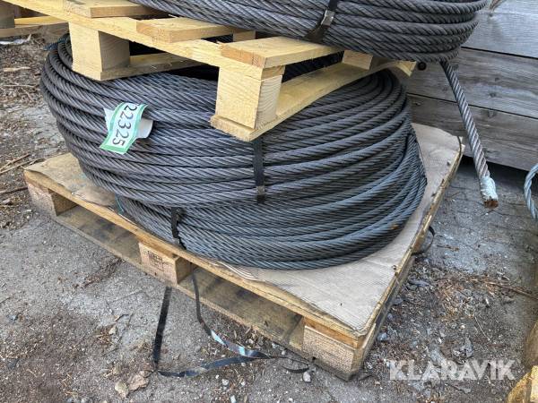 Stålwire Randers reb 6x36 - 2 bundter af 249m, 20mm