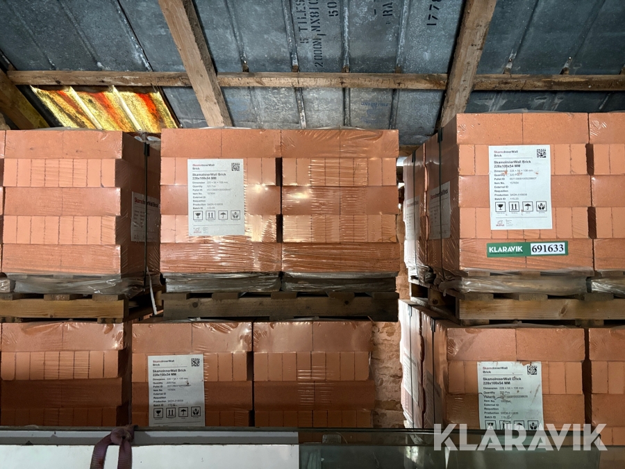 Mursten Skamolner Wall Brick 228 x 108 x 54 millimeter